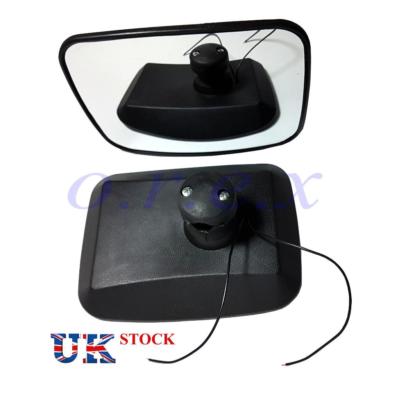 2x Wide Angle Mirrors Heated 24V Blind Spot fit Truck Caravan Bus 20,5x15,5cm