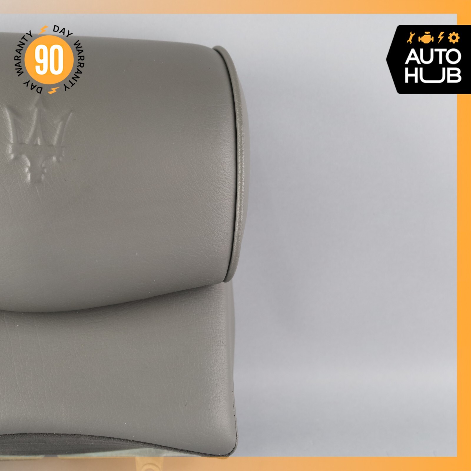 03-13 Maserati Quattroporte S M139 Rear Center Seat Headrest Gray OEM 75k