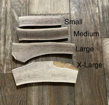 Split Elk Antler Dog Chews - Variation of sizes for all dogs
