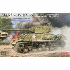 RYEFIELD MODEL RFM RM-5058 1/35 M4A3 76W HVSS Early Type