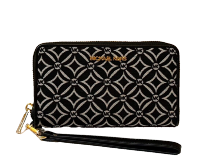 MICHAEL KORS JET SET TRAVEL MULTIFUNCTION LARGE PHONE WALLET MK