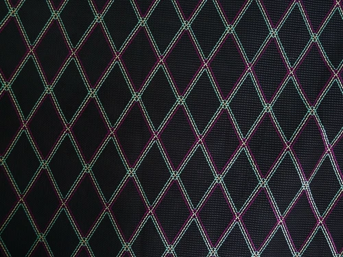 28''x20'' Diamond Grill Cloth Fabric Black & Red/White/Green For Dumble VOX Etc