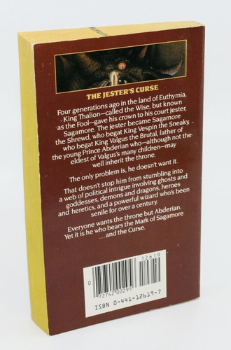 The Curse of Sagamore By Kara Dalkey 1986 Ace 1st Edition Don Maitz Cover Art - Picture 2 of 5
