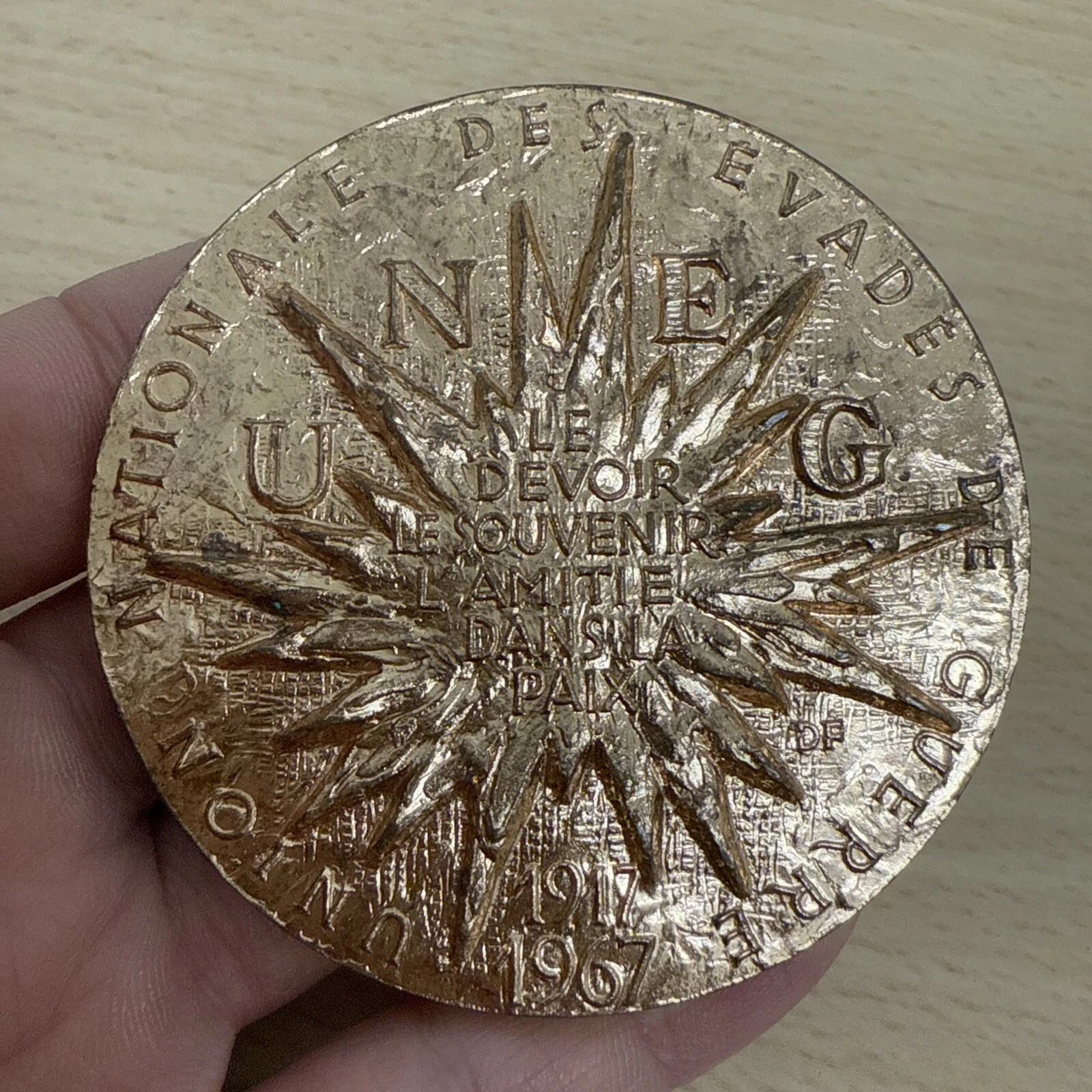 Médaille Les Évadés De Guerre À L’avant Du Combat Pour La Liberté De La France
