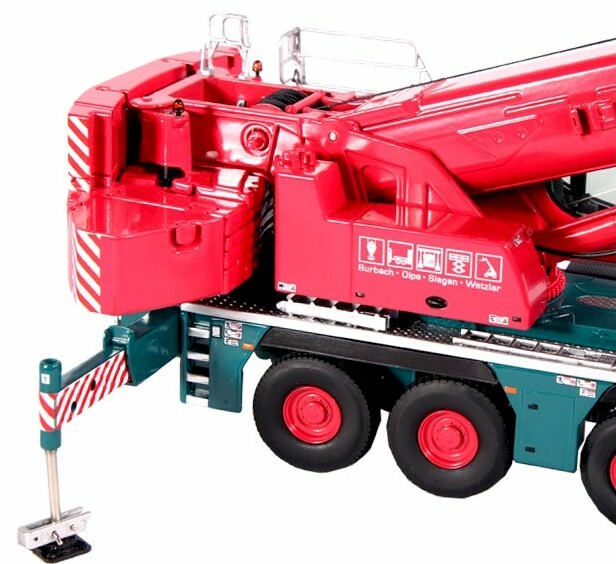 NZG for Liebherr LTM1250-5.1 Mobile Crane for Dornseiff 1/50