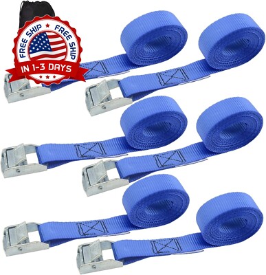 Correas De Amarre Para Bateria, Correas Con Hebilla De Leva Marina De 1'' NUEVO.