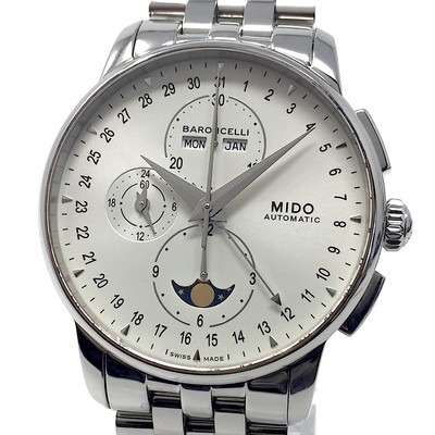 Mido (like new & unworn) Triple-Date Calendar Moonphase Chronograph M86074M112