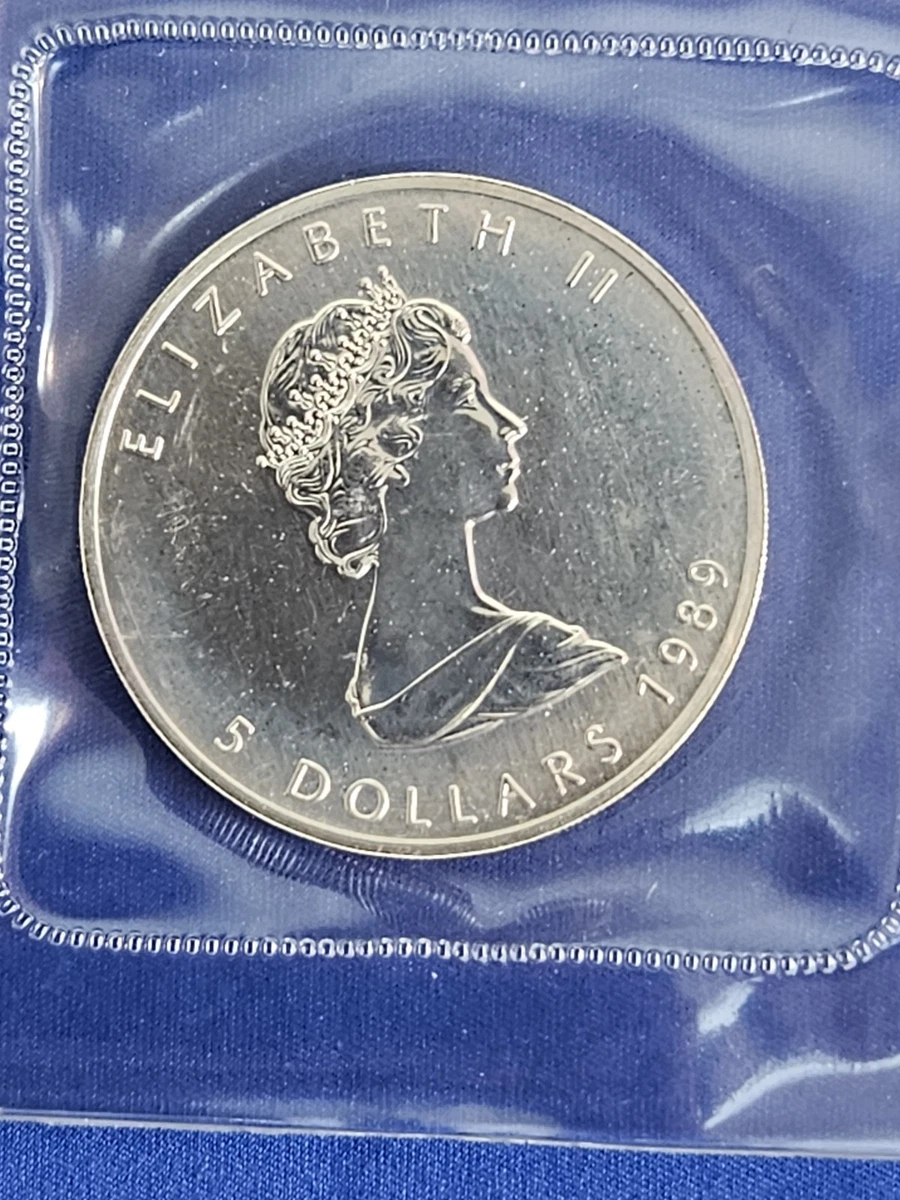 Canadian Maple Leaf 1989 Business Silver Bullion Coins for sale | eBay