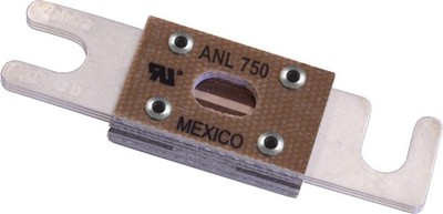 Blue Sea System 750 Amp Anl Fuse Blocks w/Silver Plated Connector Blades 5163