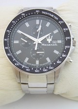 OROLOGIO MASERATI SFIDA UOMO CRONOGRAFO 8873640015 ACCIAIO INOX QUARZO ORIGINALE