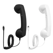 Handset For Cell Phone Type-C Retro Classic Electronics Accessories With There