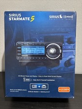 Sirius Starmate 5 Satellite Radio, Car Kit, Cables, Remote, Antenna, New In Box