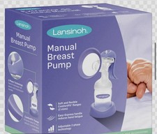 Lansinoh Manual Breast Pump 50520 ComfortFit Flange 2-Phase Adjustable