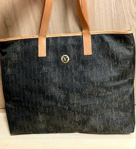 Valentino Garavani Tote Brown Women Pre-owned From Japan
