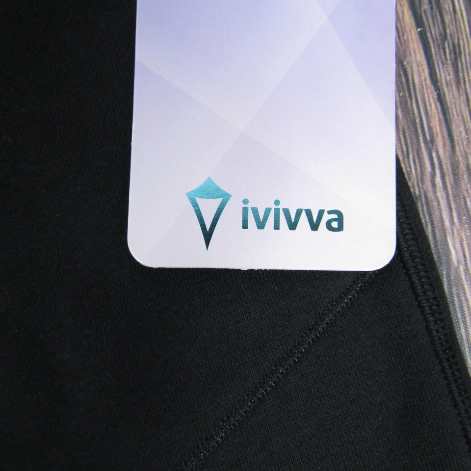 Ivivva Forever In Fleece Sweatpant Girls Size 14 Black Cozy Cotton Pockets New - Image 3 of 4