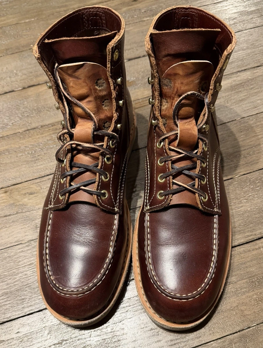 White\'s Boots Centennial Hiker Brown Leather Work Boots Men\'s Size 12E White main image 4