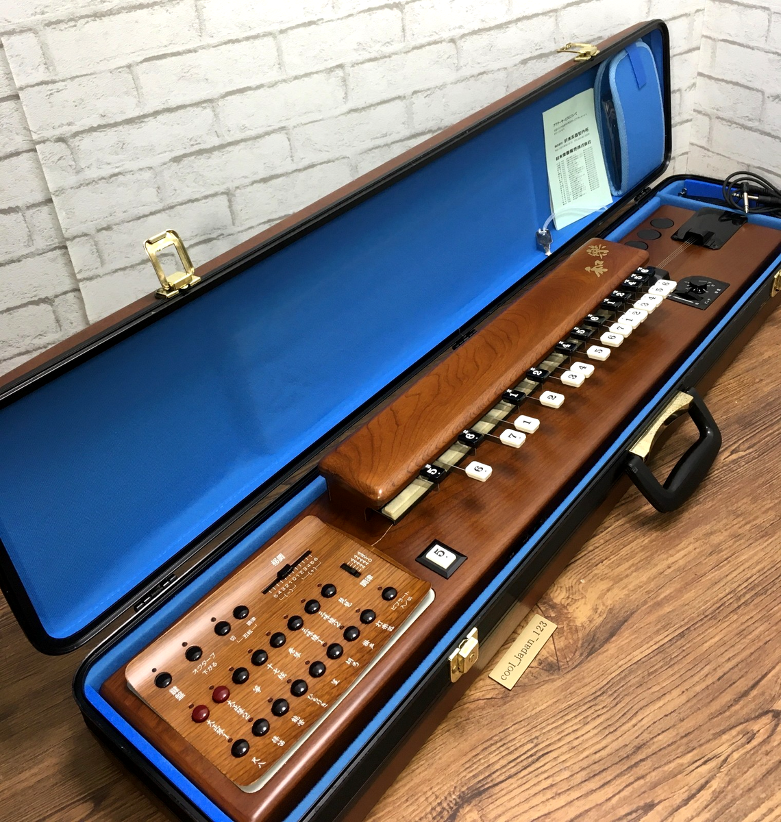 Suzuki Taishogoto WARAKU taishokoto TES-100 Electric Harp Koto W