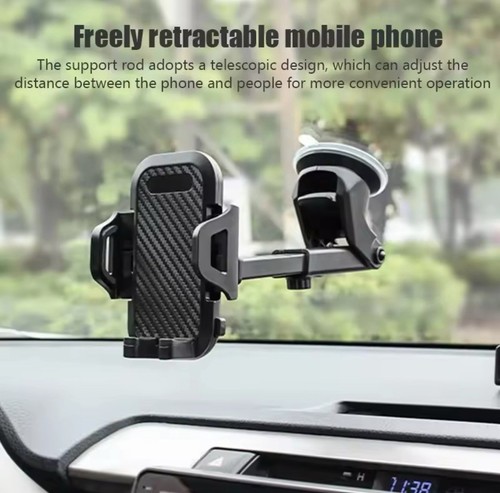 360° Universal Mount Holder Car Stand Windshield For Mobile Cell Phone GPS - Picture 2 of 8