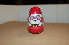 VINTAGE FIRST WEEBLES -SANTA - EUC