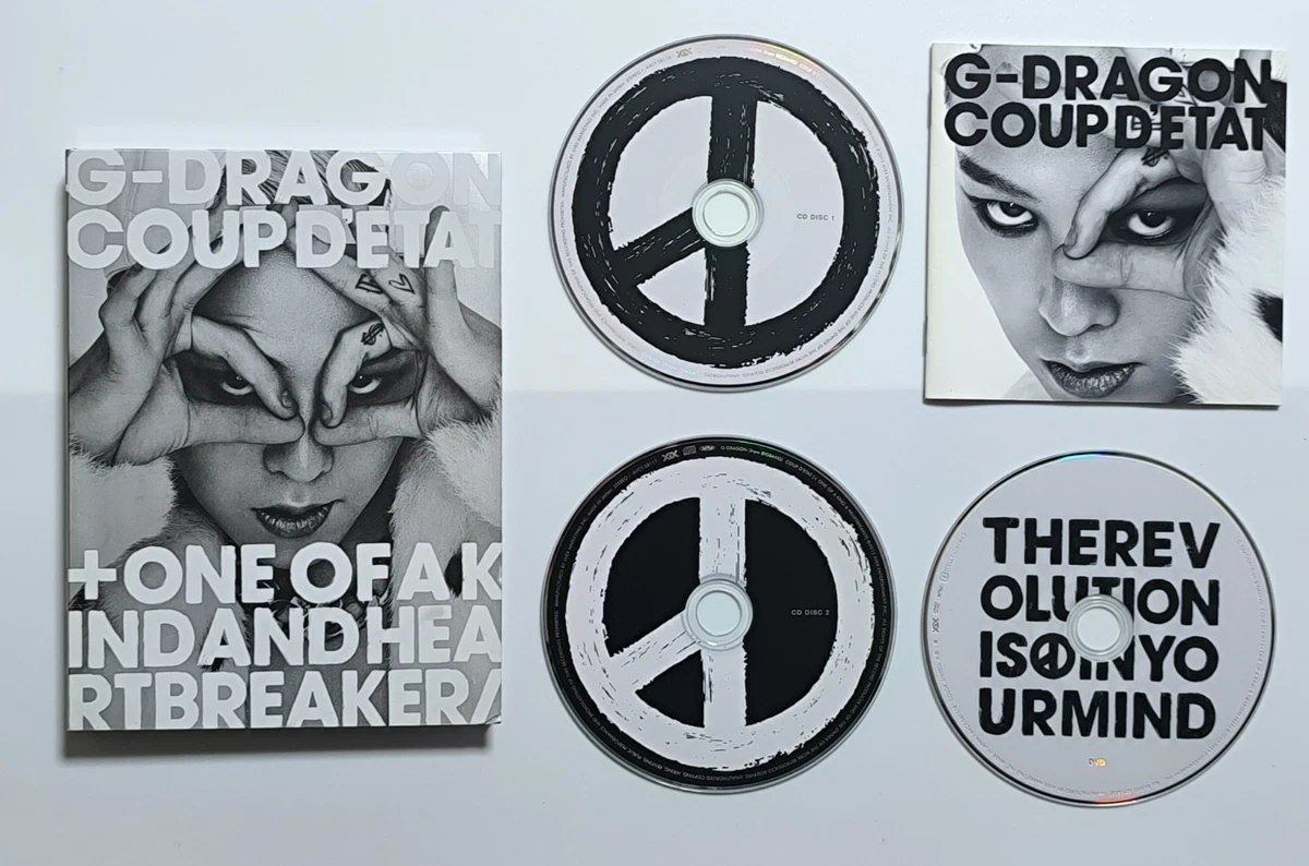 G-DRAGON COUP D'ETAT+ONE OF A KIND&HEARTBREAKER Limited Edition