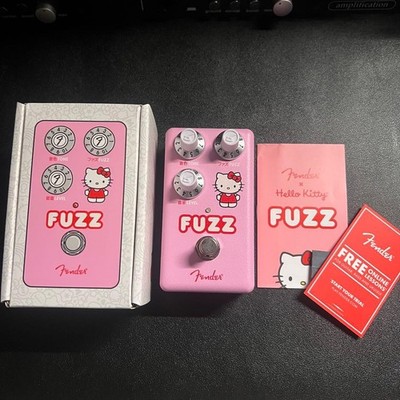 Fender Hello Kitty Fuzz Pedal Pink 50th Anniversary Limited