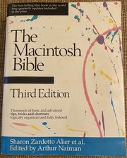Vintage The Macintosh Bible 3rd Edition Book 1991
