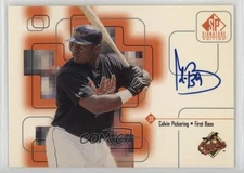 1999 SP Signature Edition Auto Calvin Pickering #CP Auto 7eo