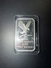 American Eagle 5 oz .999 Silver Bar Sealed in Plastic Landing Eagle