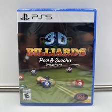 3D Billiards: Pool & Snooker (Sony Playstation 4 PS4) New Factory Sealed