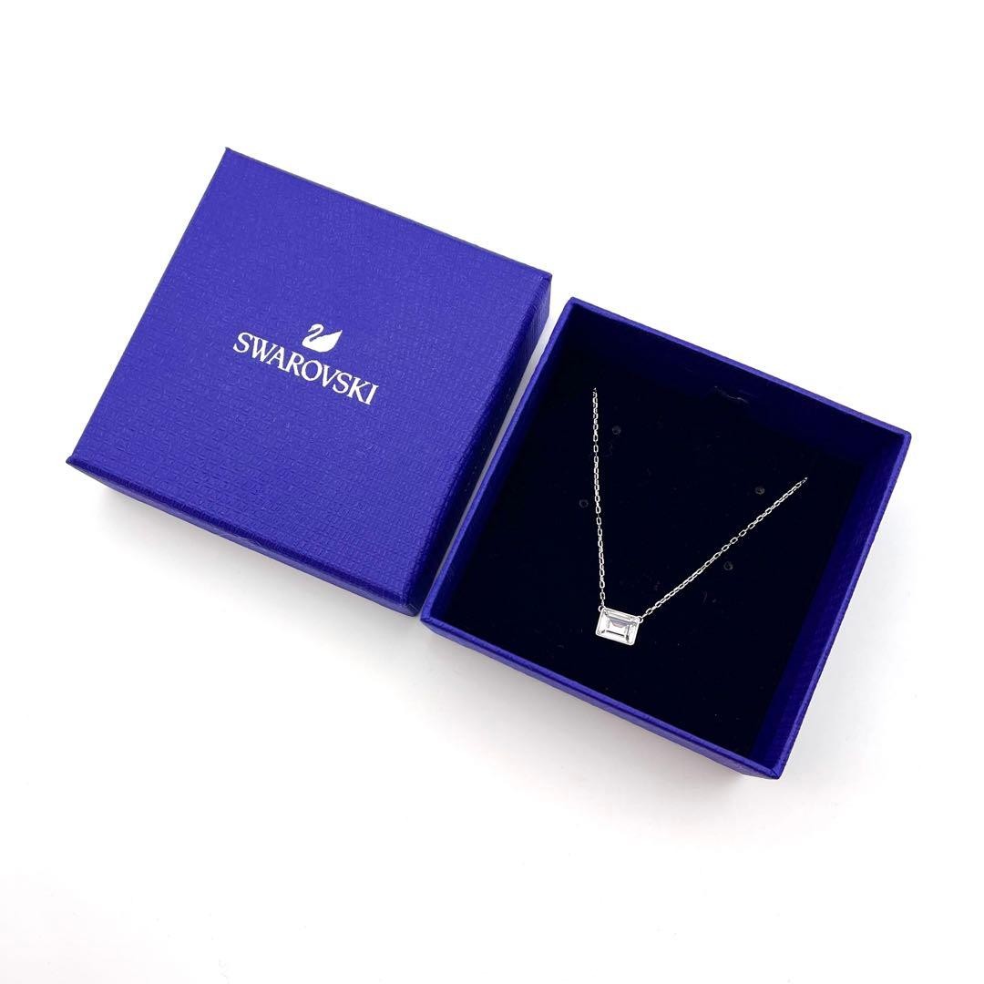 Swarovski Rectangular and Square Clear Crystal Ne… - image 3