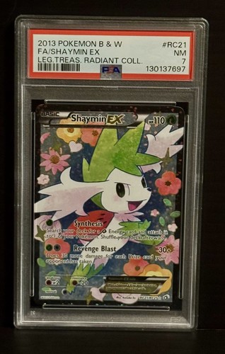 Shaymin-EX graded PSA 7 for sale on eBay
