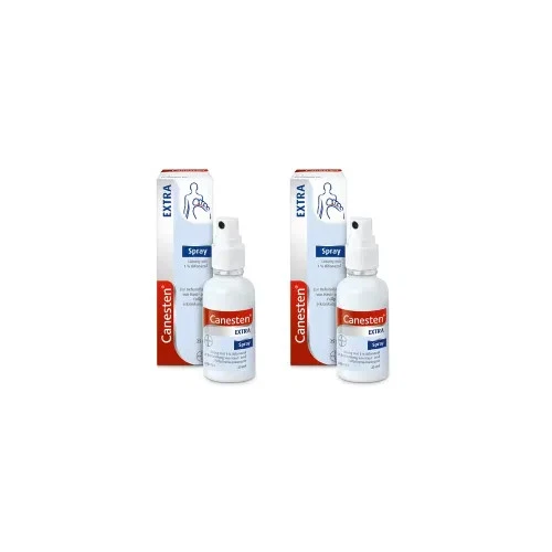 BAYER VITAL GMBH Canesten Extra Spray Doppelpackung (2x 25ml) 2 St