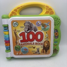 Leap Frog 100 Animals Book - Electronic Toy English/Spanish Learning Educational