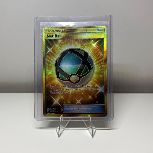 Pokemon TCG Net Ball 187/214 Sun & Moon Reverse Holo Trainer-Item Uncommon