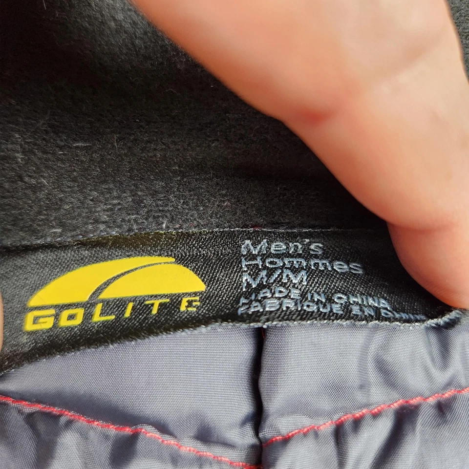 GoLite Down Jacket Mens Medium Red 800 Fill Puffer Pertex Microlight Eco - Image 3 of 4