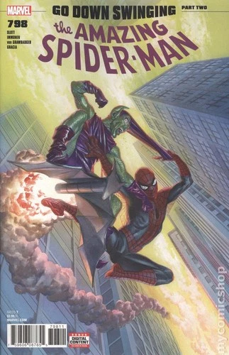 Amazing Spider-Man #798A Ross NM 9.4 2018 Stock Image