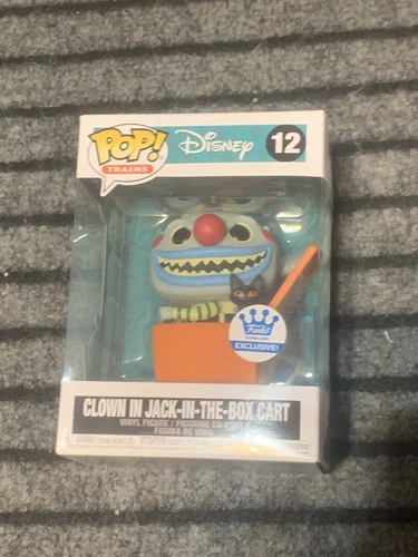 Funko POP! Clown In Jack-In-The-Box Cart Trains #12 Funko Shop Exclusive Vaulted