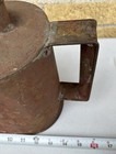 Country Store Coffee Grounds Collector Dispenser Old Worn Primitive Red Paint — photo 8