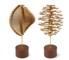 Playable Art Helicone Helix Fidgit Desk Twist Sculpture Fibonacci Toy - NEW