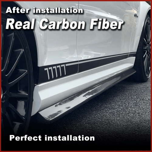 Carbon Seitenschweller Sideskirts für Mercedes Benz C-Klasse W204 C63 08-14 - Bild 5 von 11