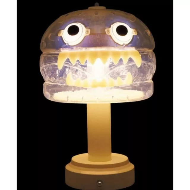 MEDICOM TOY x UNDERCOVER HAMBURGER LAMP CLEAR BRAND NEW