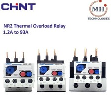 CHINT NR2 THERMAL OVERLOAD RELAY FOR NC1 CONTACTOR STOP/RESET BUTTONS 