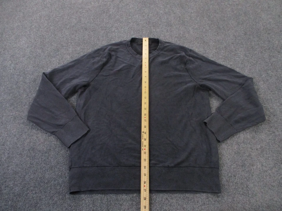 Rag Bone Sweatshirt Men XL Gray Jumper Athletic Outdoors Sweater Casual Pullover - Image 3 of 4