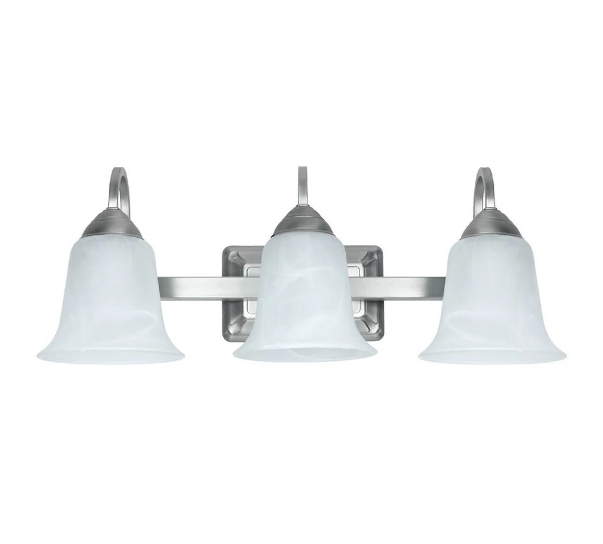 Feit Electric 24W Warm White 3000K Brushed Nickel LED Bath Vanity Light Fixture
