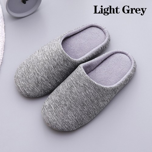 Women Men Winter Warm Super Soft Home Indoor Slip On House Fleece Slippers Shoes - Picture 26 of 28