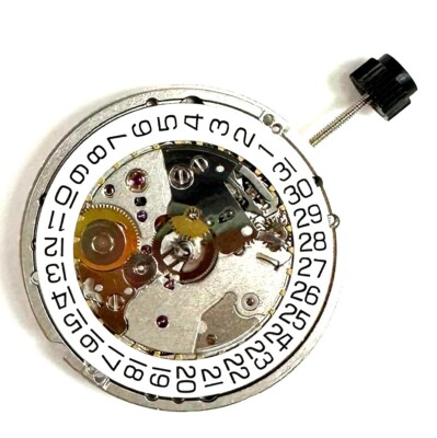 Genuine Quartz ETA Automatic Movement 2892 -A2  Date @3, Three Hands Swiss Made