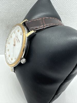 Kate Spade Monterey KSW1143 Women Brown Leather Analog Dial Quartz Watch JNA489 Pink gold watch Kate Spade Pink in Pink gold - 25281553 main image 3
