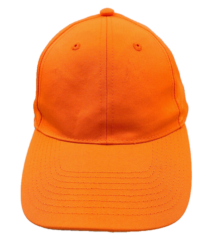 Orange Hunting Neon Nylon Ball Cap Hat Lightweight Men Women Casual Strap Back