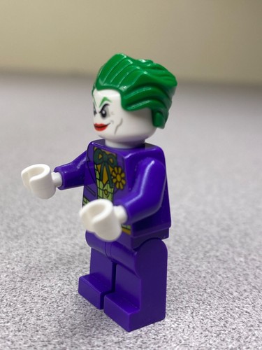 LEGO The Joker Minifigure sh005 wearing lime green vest DC Super Heroes - 第 2/11 張圖片