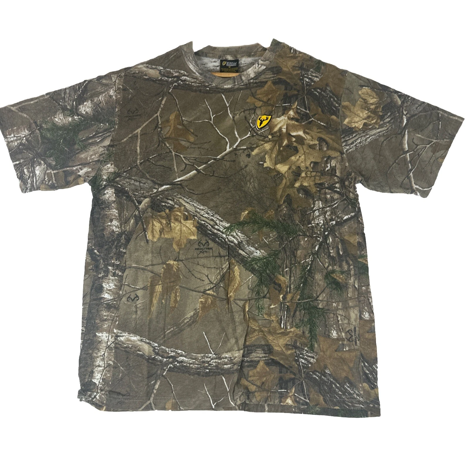 Realtree Xtra Men’s M Scentblocker Camouflage Short Sleeve T-Shirt